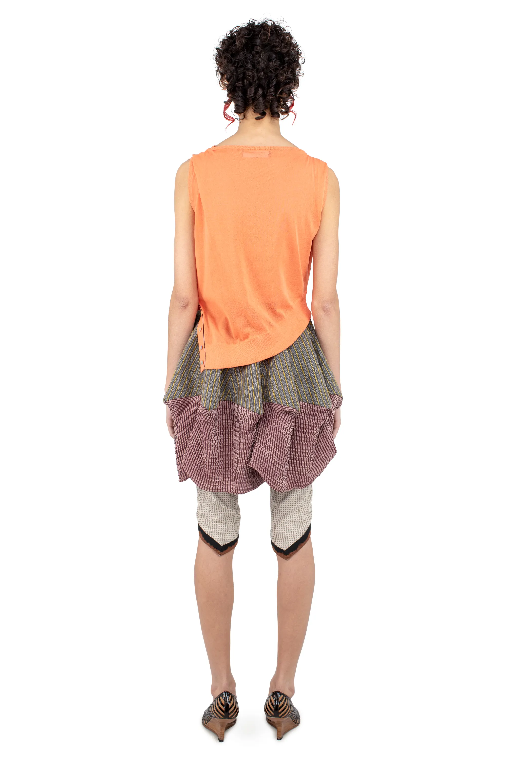 KIKO KOSTADINOV KREINER KNIT TOP - SALMON