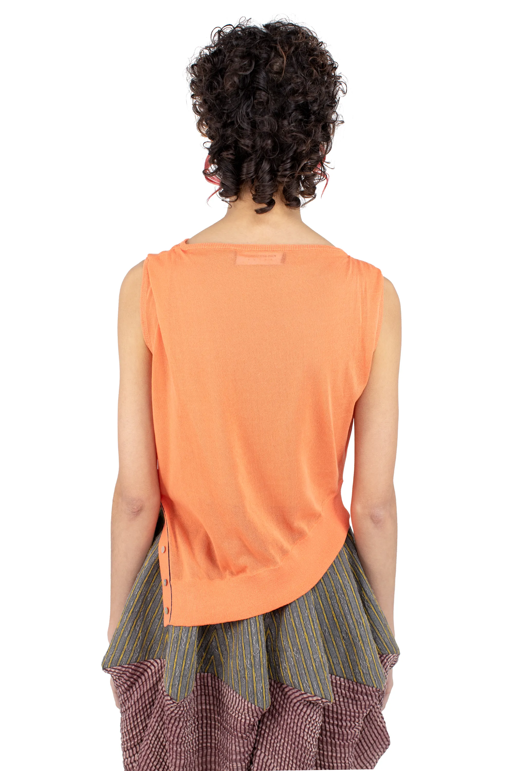 KIKO KOSTADINOV KREINER KNIT TOP - SALMON