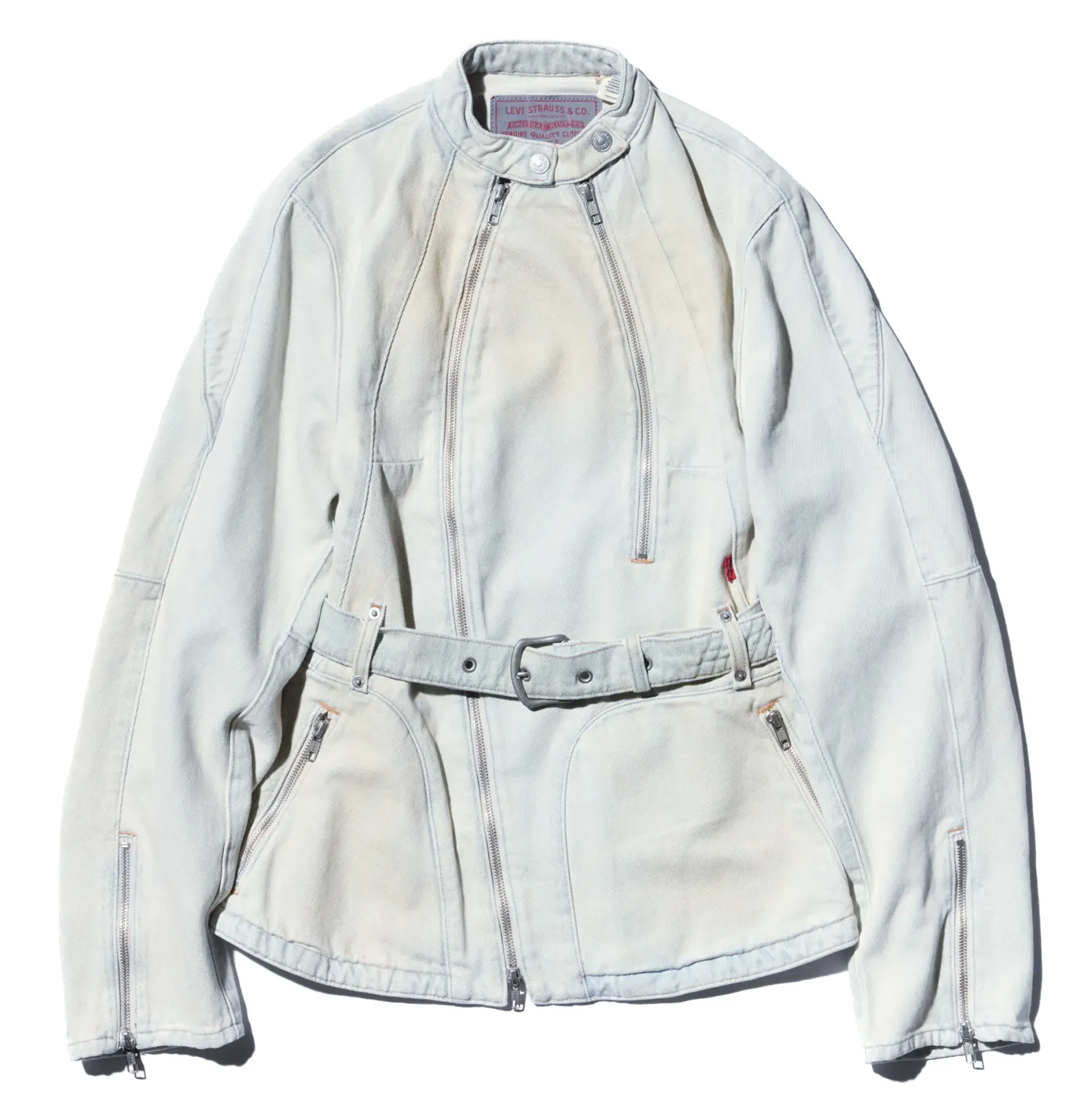 ジャケット・アウター Karin パルテノンフリンジノーカラージャケット＜女子アナアウター