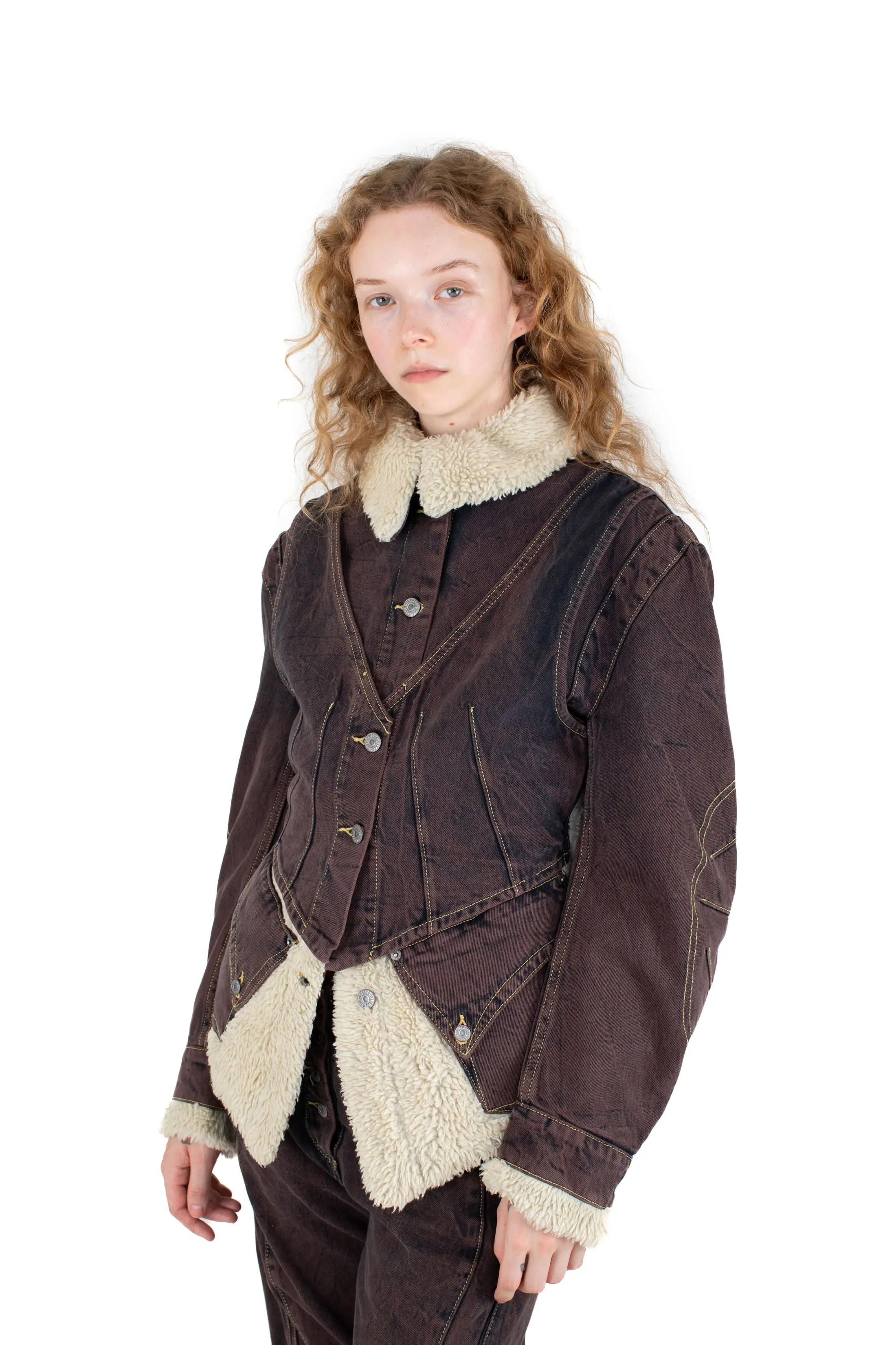 KIKO KOSTADINOV Levi's Faun Dual Jacket – Brown