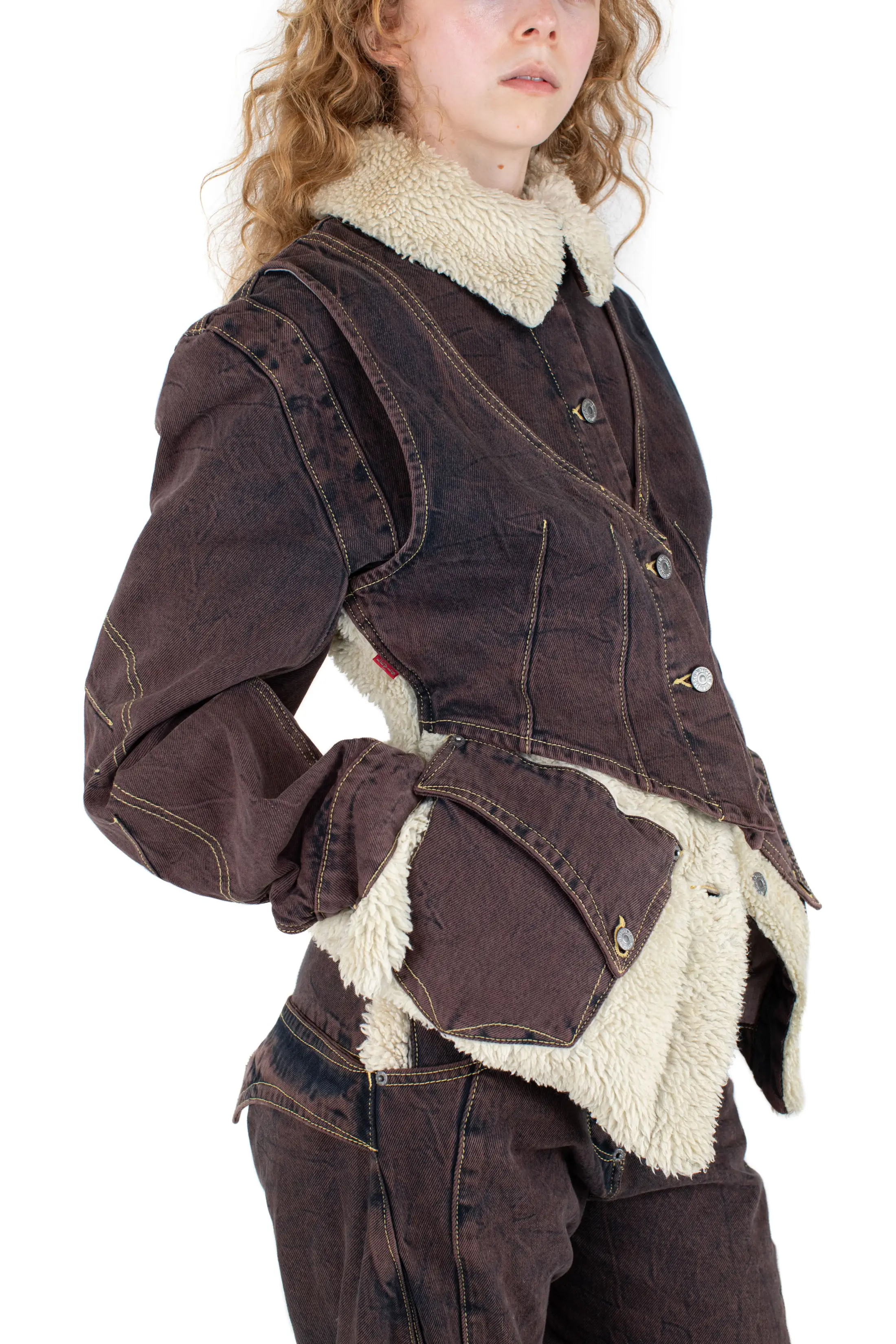 KIKO KOSTADINOV Levi's Faun Dual Jacket – Brown