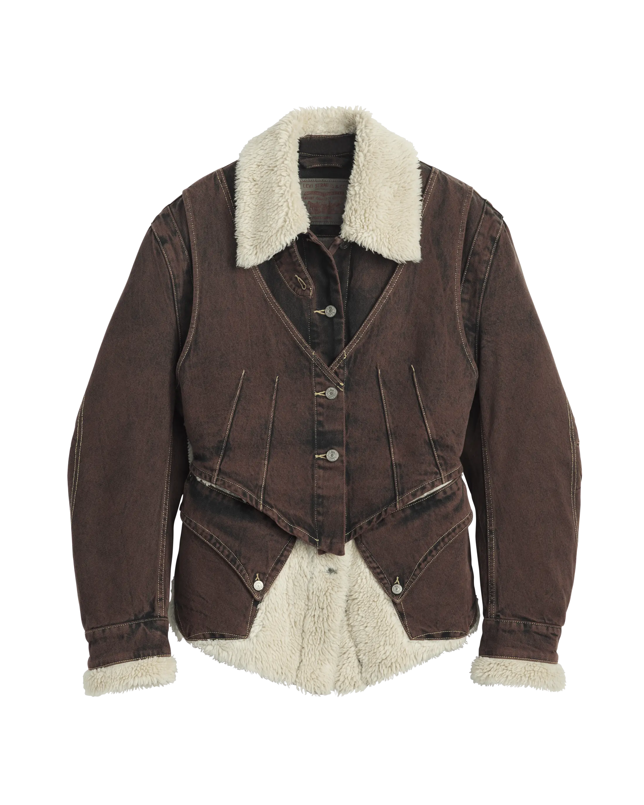 KIKO KOSTADINOV Levi's Faun Dual Jacket – Brown
