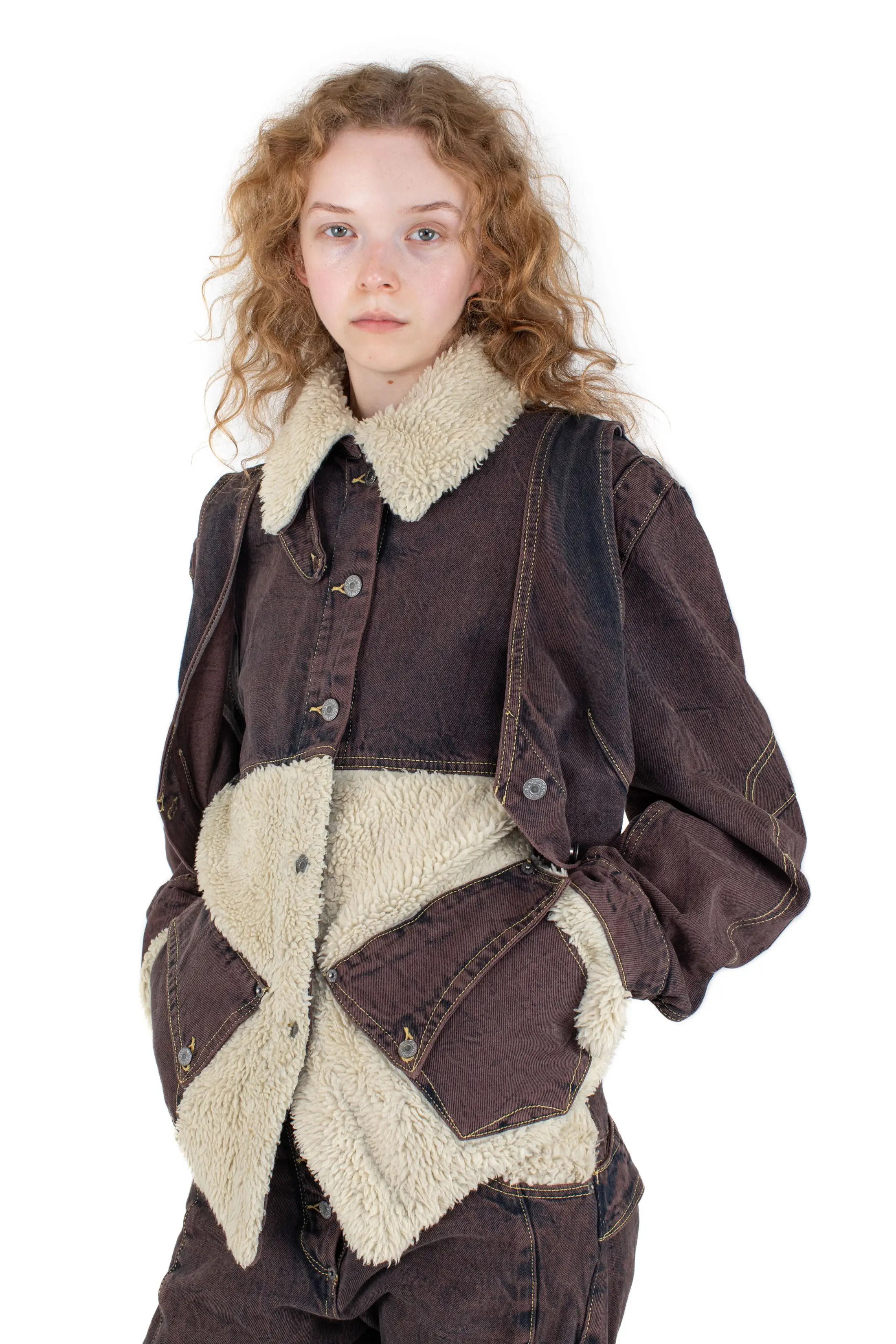 KIKO KOSTADINOV Levi's Faun Dual Jacket – Brown