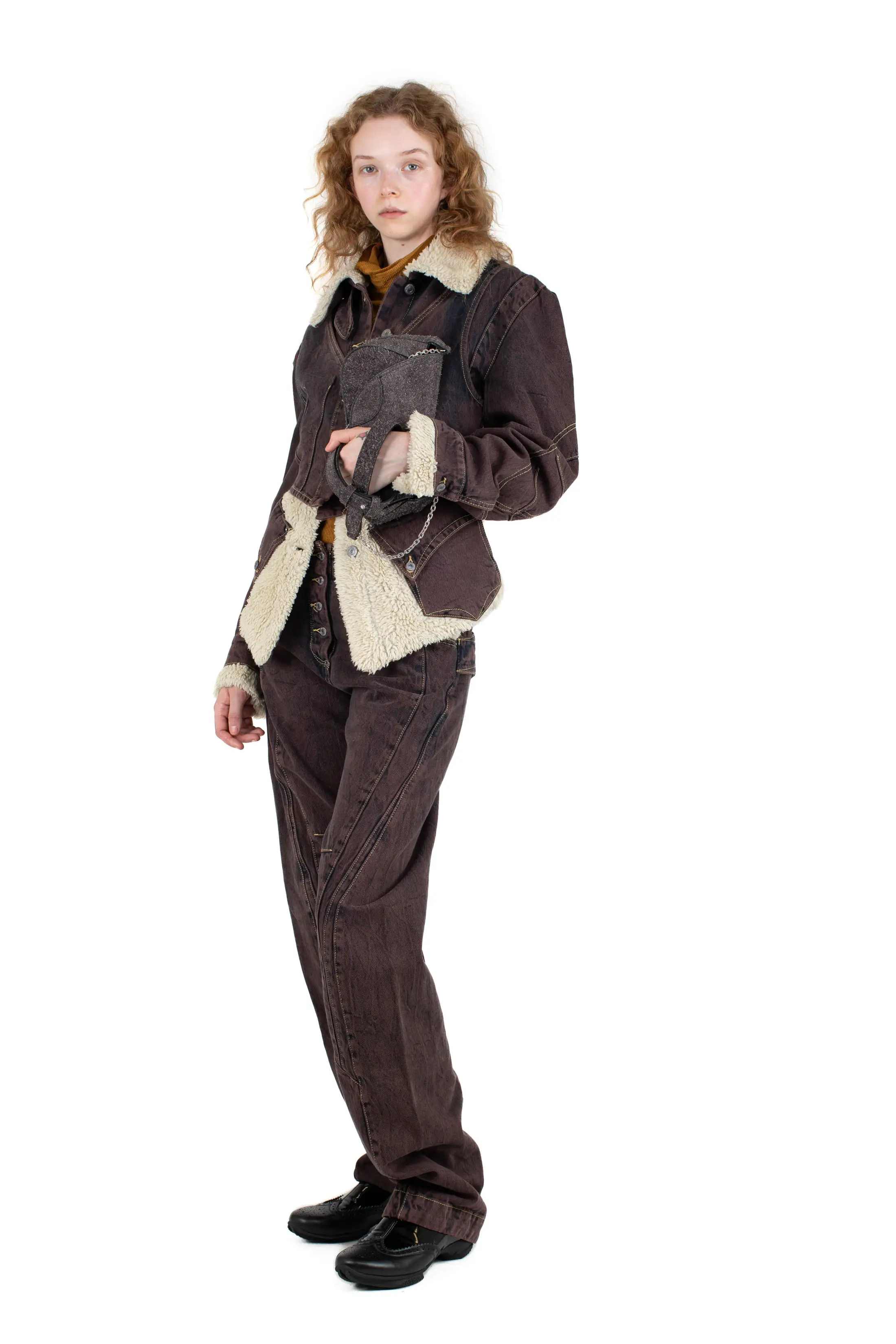 KIKO KOSTADINOV Levi's Faun Twisted Jeans – Brown