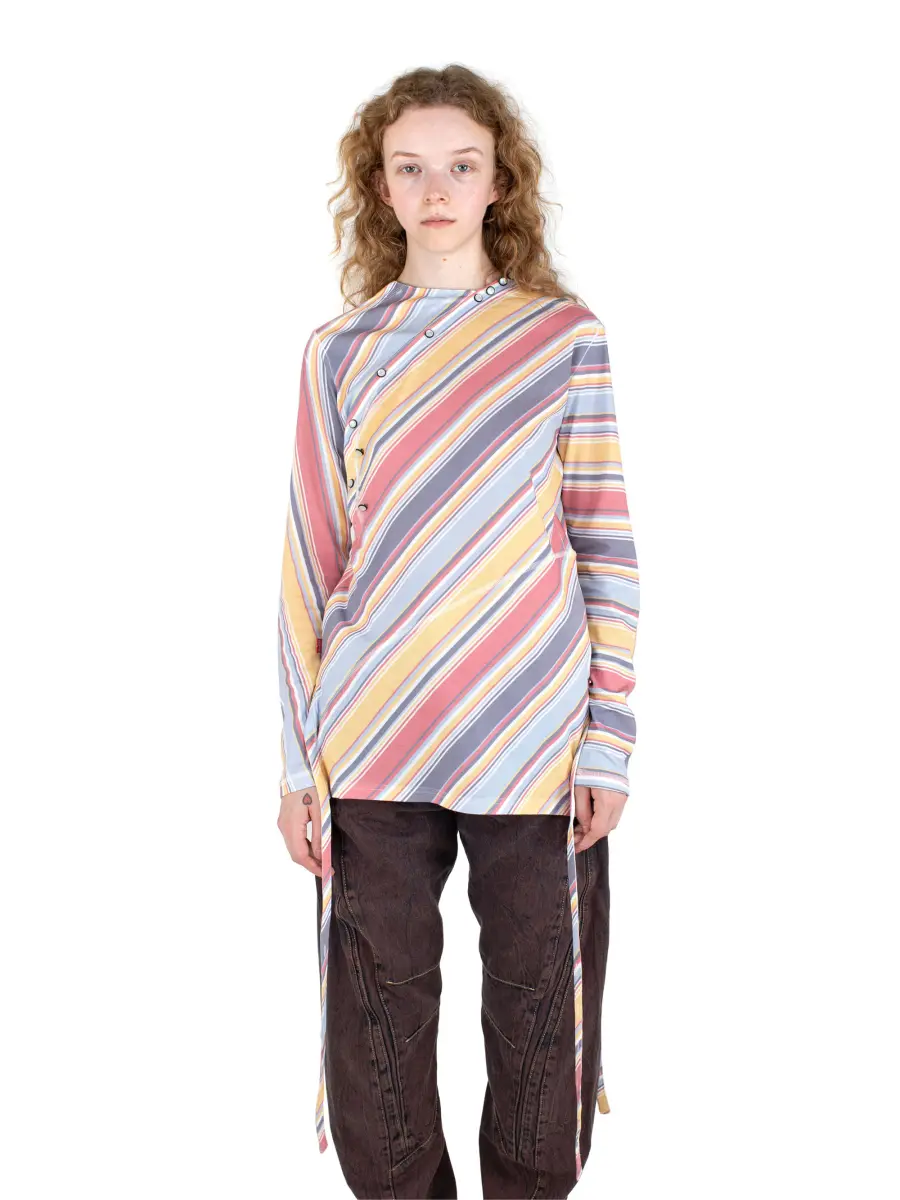 KIKO KOSTADINOV – Levi's Pandora Henley – Itten Multi Stripe KIKO KOSTADINOV – Levi's Pandora Henley – Itten Multi Stripe