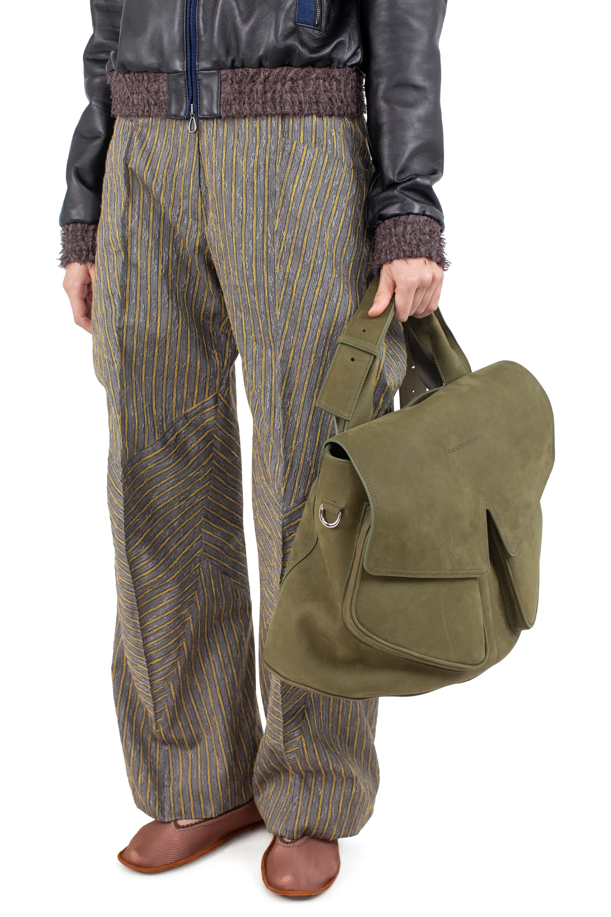 KIKO KOSTADINOV MEZULARI BAG - ARTICHOKE GREEN