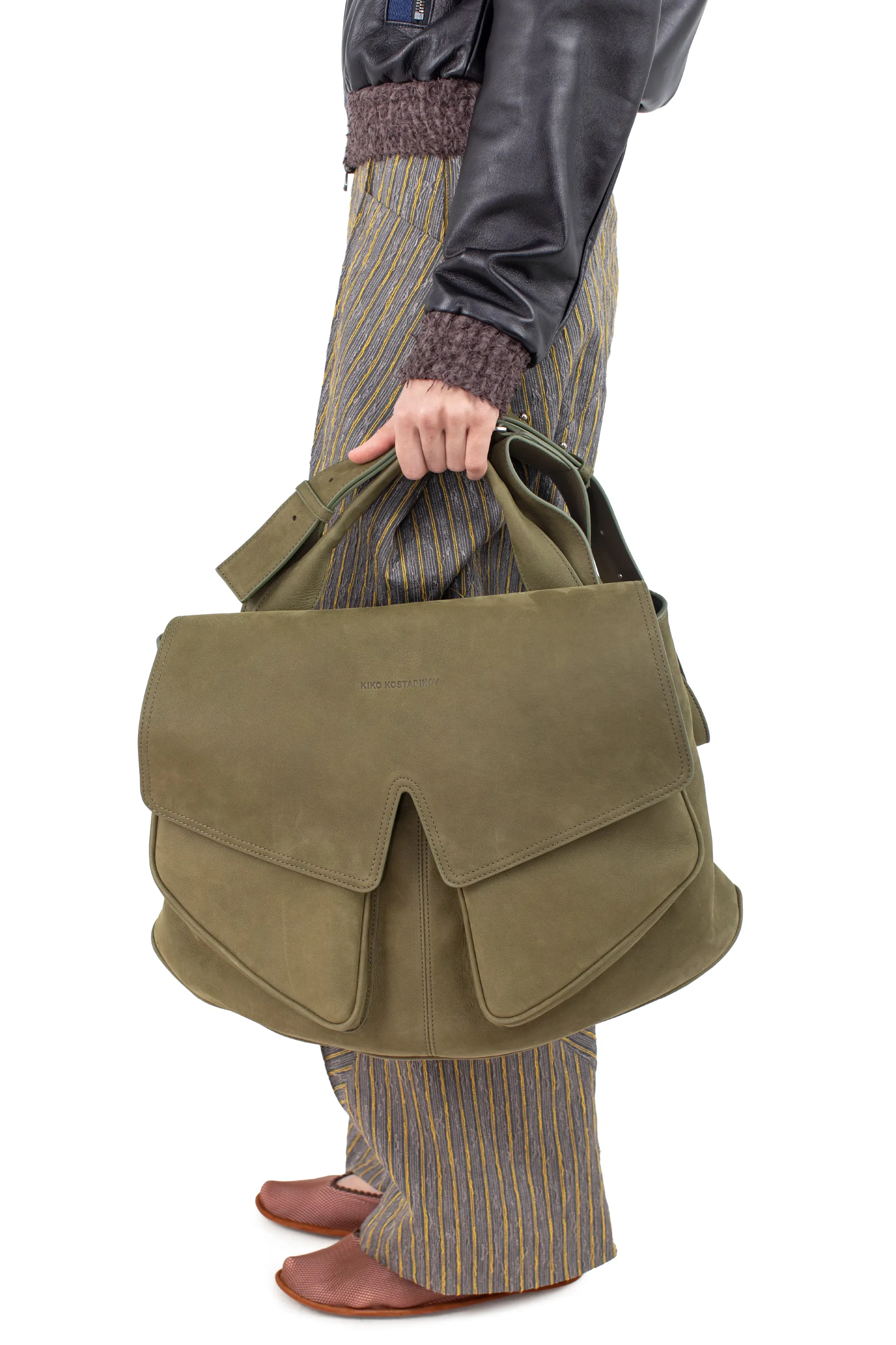 KIKO KOSTADINOV MEZULARI BAG - ARTICHOKE GREEN