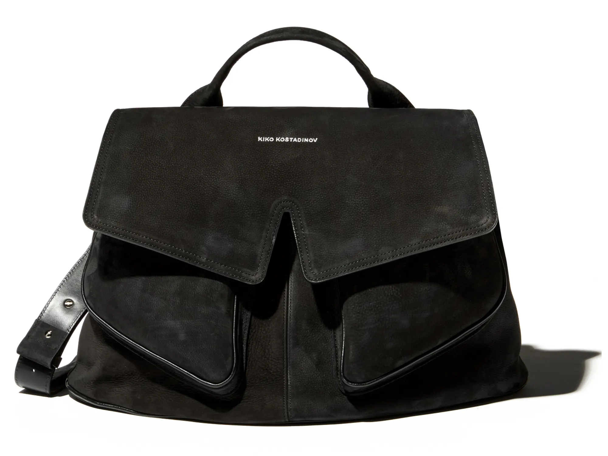 KIKO KOSTADINOV MEZULARI BAG - DISTRESSED BLACK