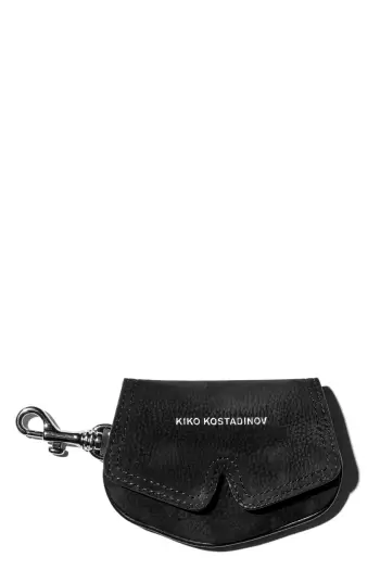 KIKO KOSTADINOV MEZULARI CARD HOLDER - DISTRESSED BLACK