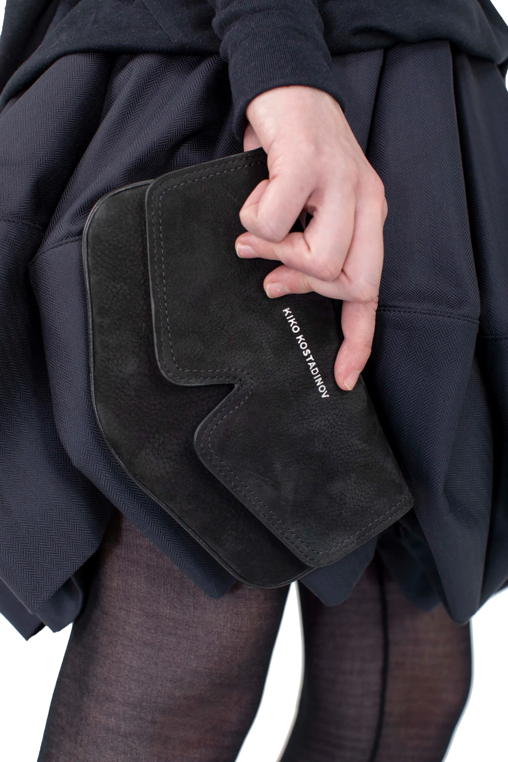 KIKO KOSTADINOV MEZULARI WALLET - DISTRESSED BLACK
