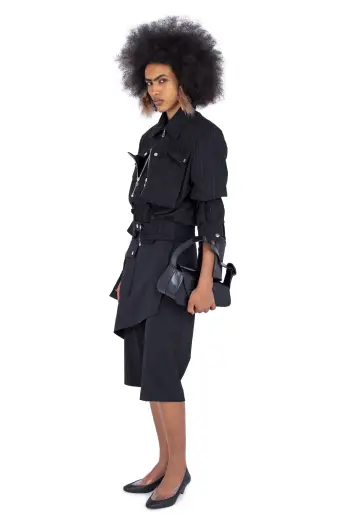 KIKO KOSTADINOV PEREGRINE JACKET - CHARCOAL & ROSE