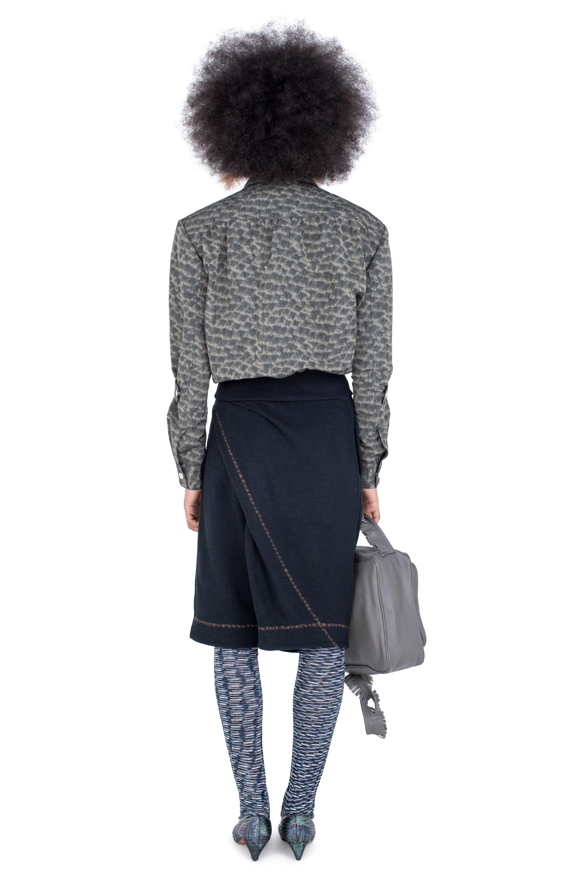 KIKO KOSTADINOV PEREGRINE JACKET - FEATHER PRINT