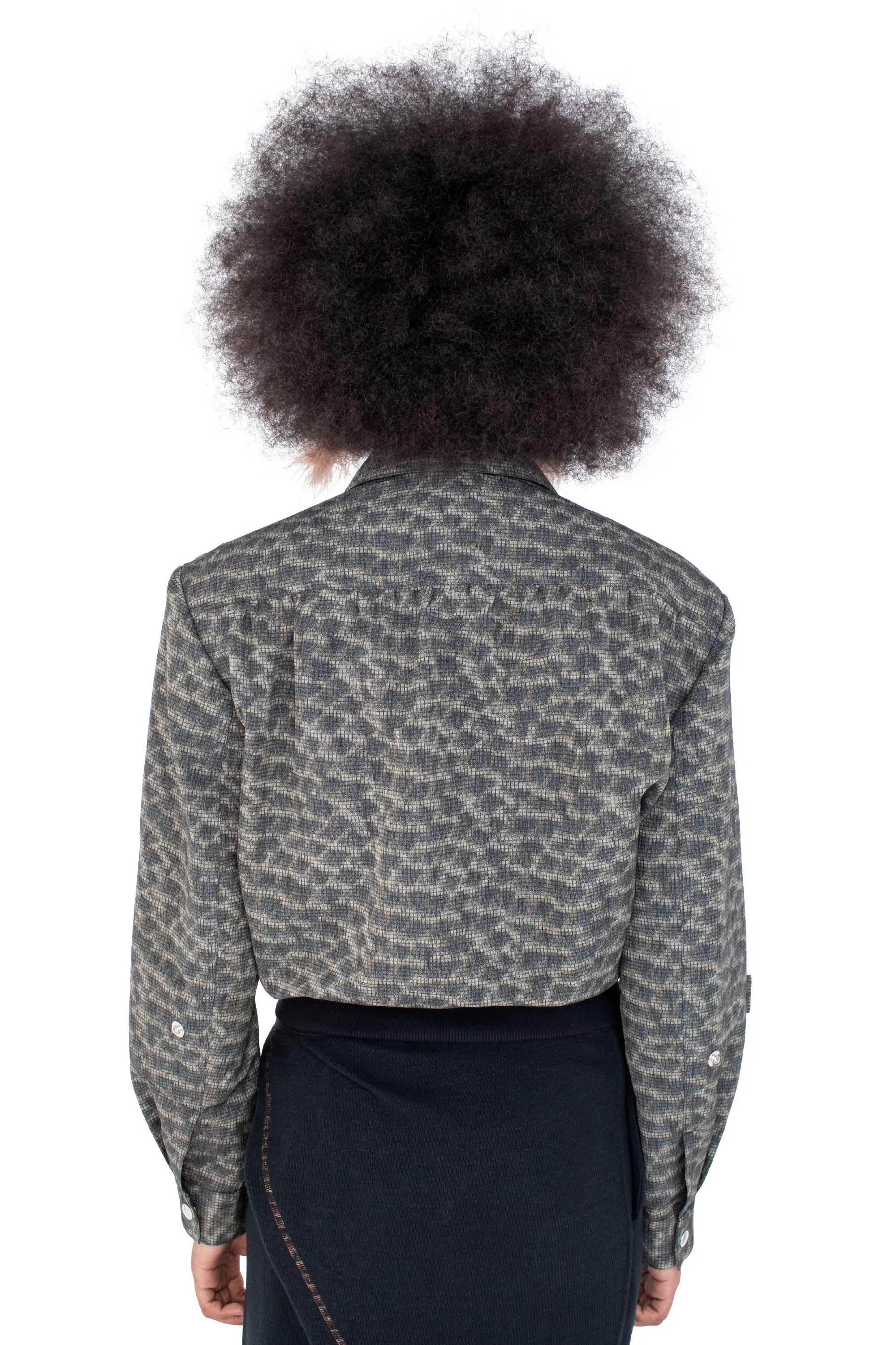 KIKO KOSTADINOV PEREGRINE JACKET - FEATHER PRINT