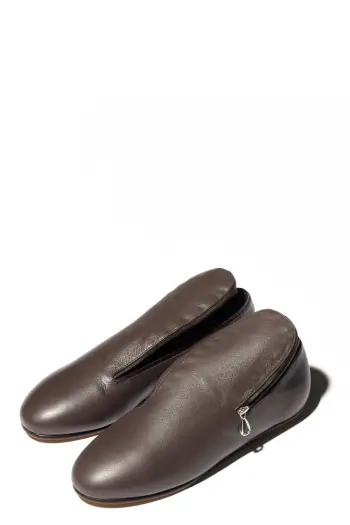 KIKO KOSTADINOV PETREL SHEARLING LINED LOAFERS - PANTHER BLACK