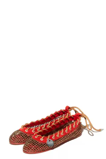 KIKO KOSTADINOV RETICELLA BALLERINA - RED