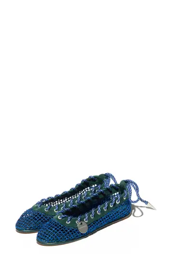 KIKO KOSTADINOV RETICELLA BALLERINA - SAPPHIRE