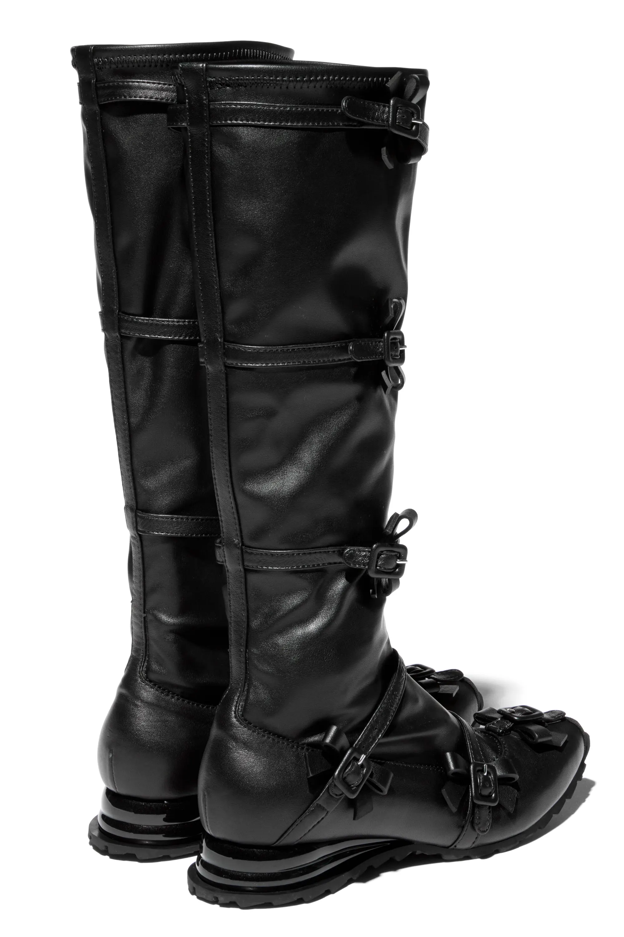KIKO KOSTADINOV Black リボン ブーツ 38 KIKO KOSTADINOV Black リボン ブーツ 38
