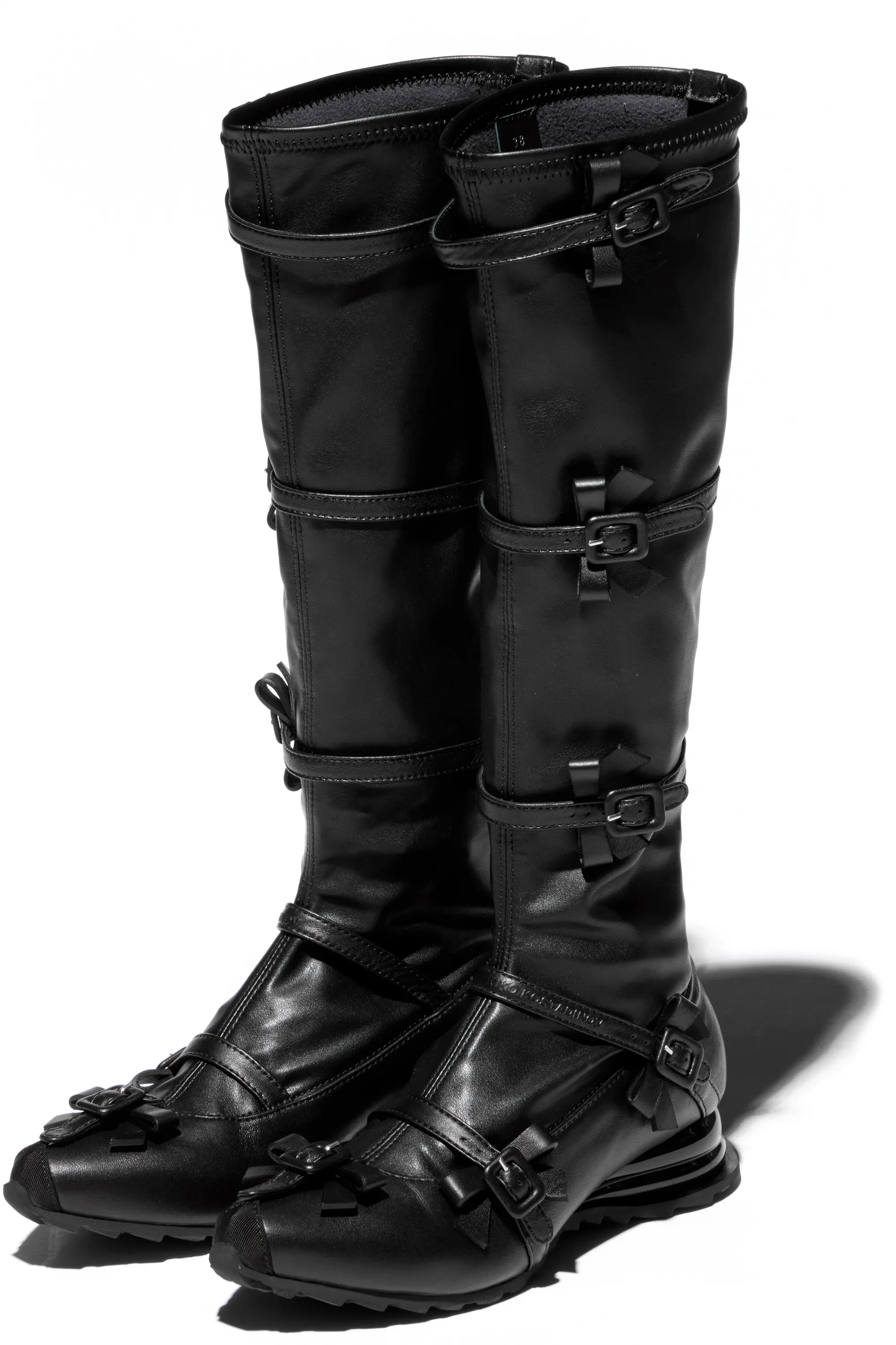 RIBBON HIGH BOOT BLACK – KIKO KOSTADINOV