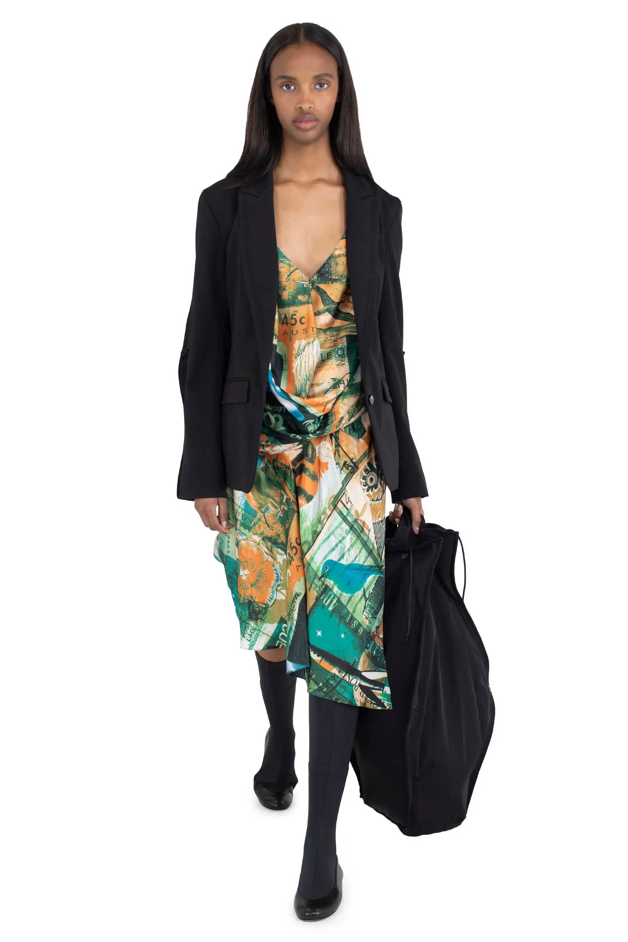 KIKO KOSTADINOV SENECA TAILORED JACKET - NIGHT BLACK