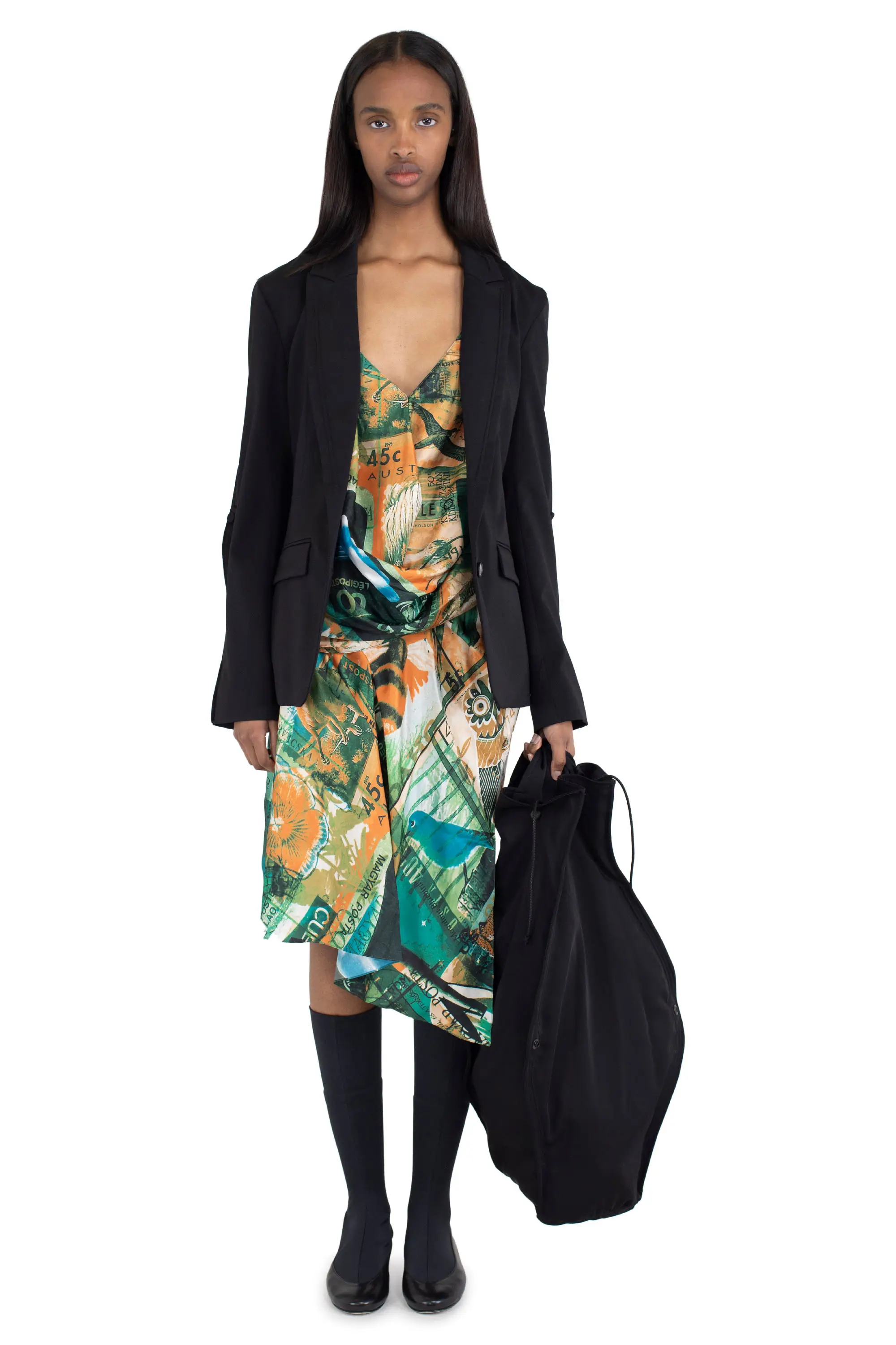 KIKO KOSTADINOV SENECA TAILORED JACKET - NIGHT BLACK