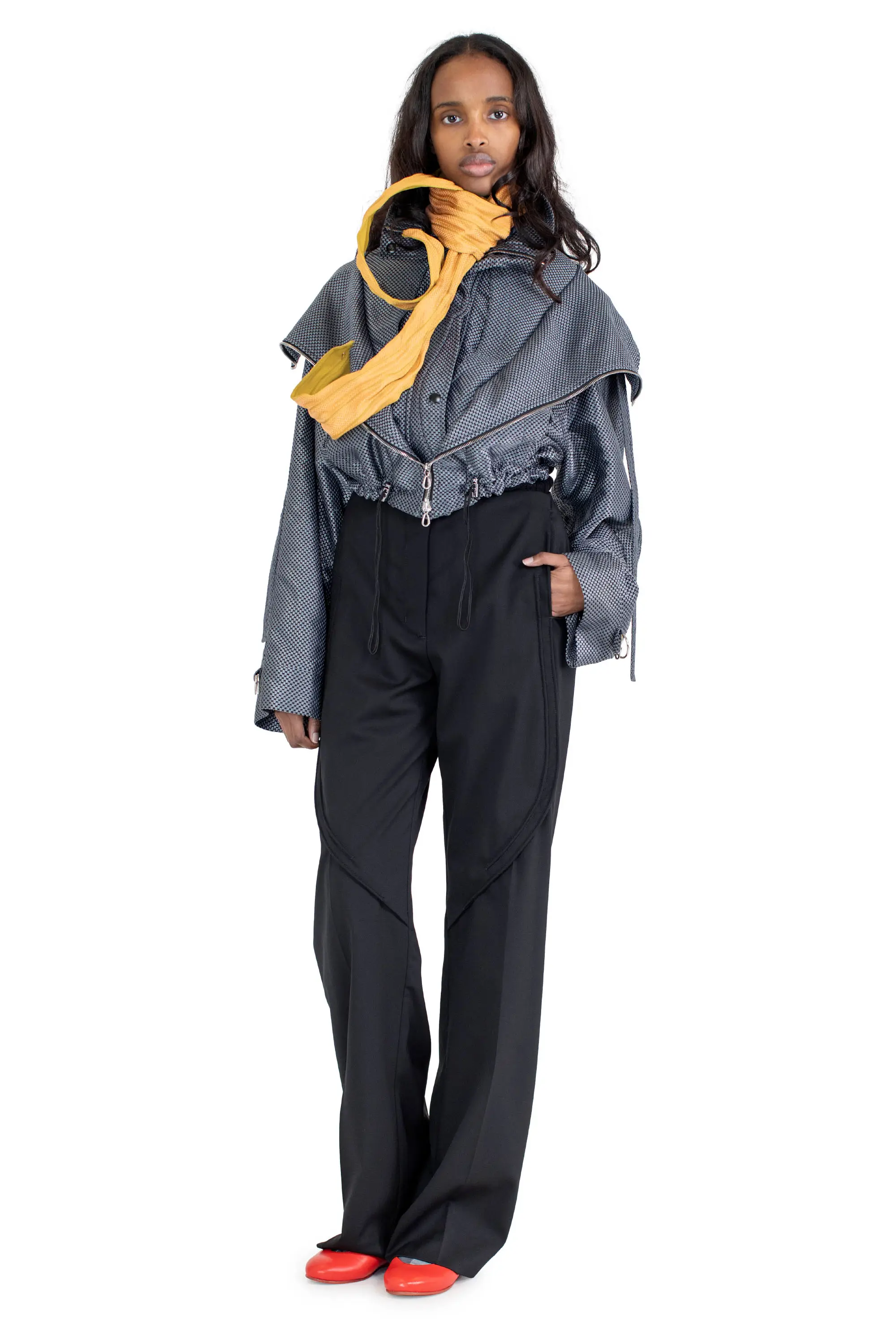 KIKO KOSTADINOV SENECA TAILORED TROUSER - NIGHT BLACK