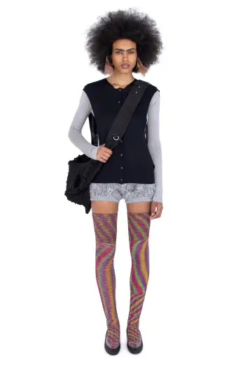 KIKO KOSTADINOV SITELLA THIGH HIGH SOCKS - RAINBOW SPACE DYE