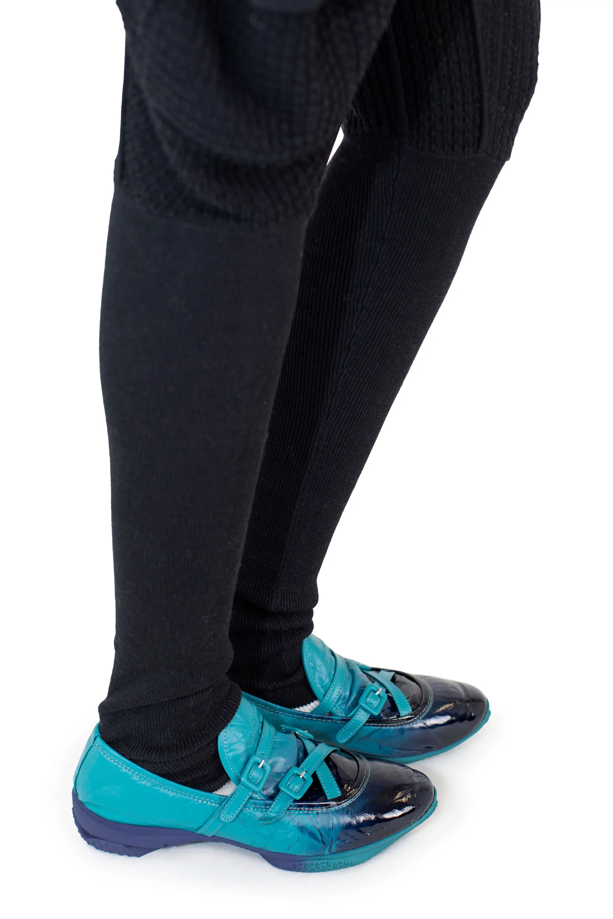 KIKO KOSTADINOV SONIA BUCKLED LOAFER - LAGOON