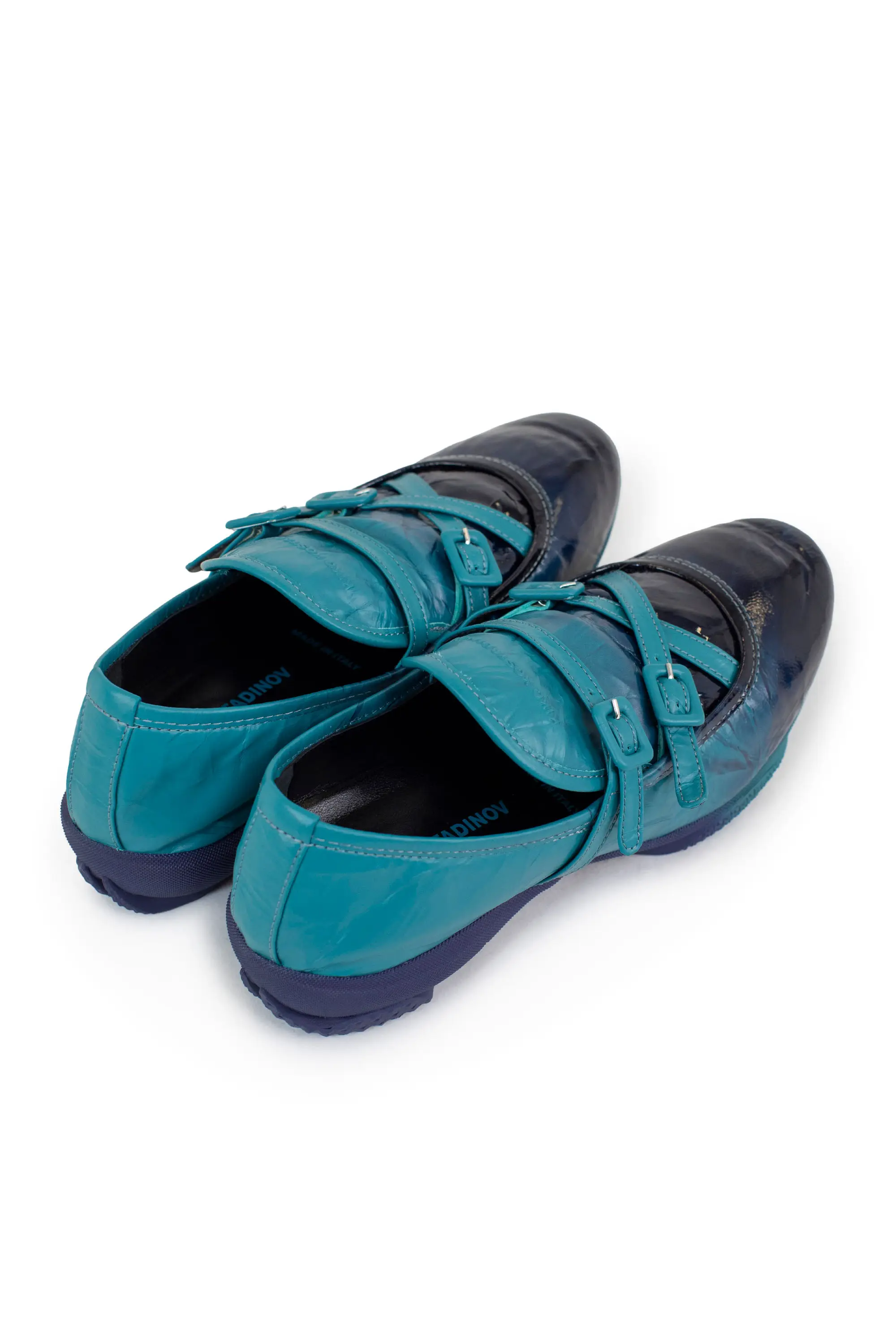 KIKO KOSTADINOV SONIA BUCKLED LOAFER - LAGOON