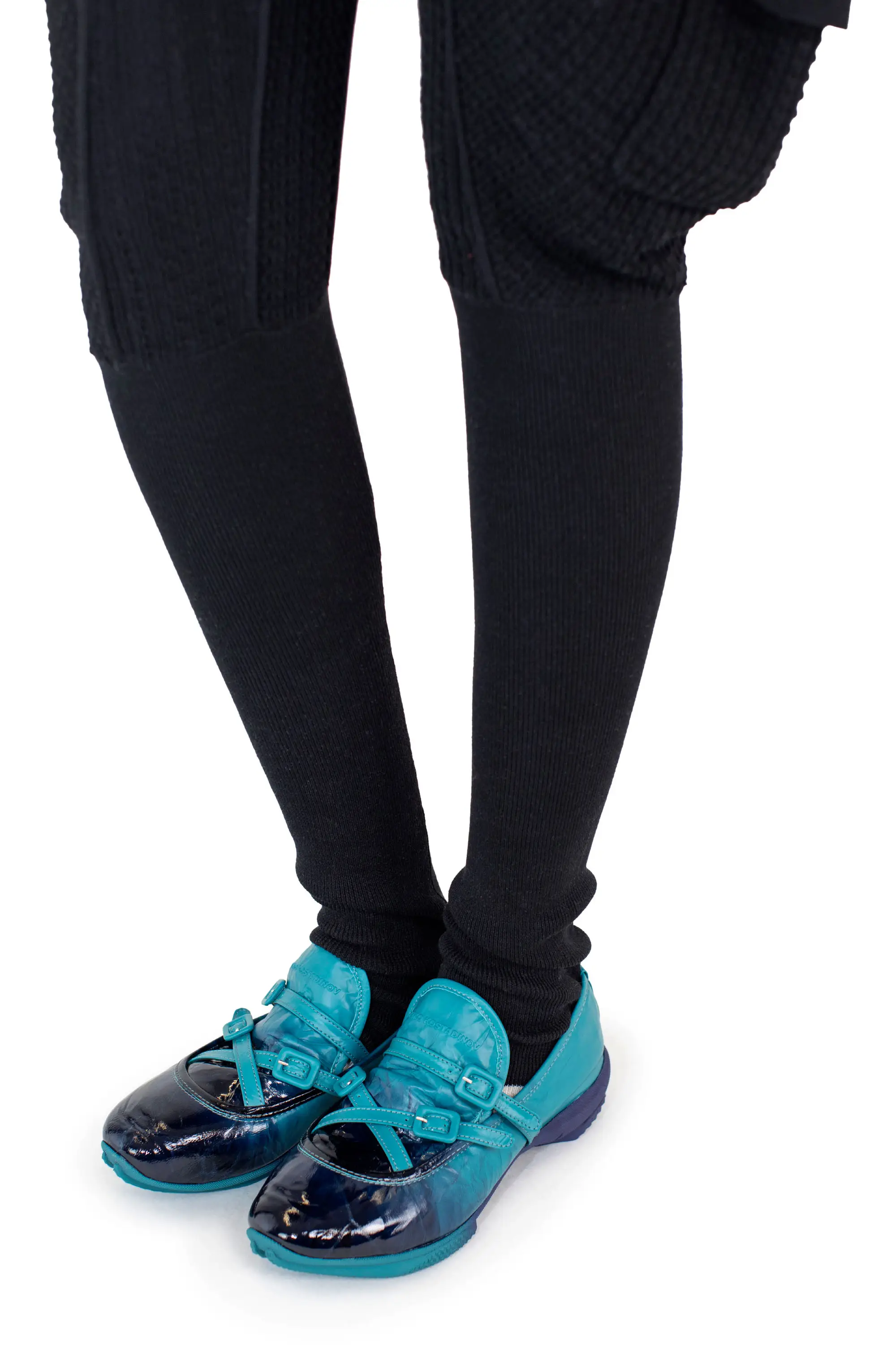 KIKO KOSTADINOV SONIA BUCKLED LOAFER - LAGOON