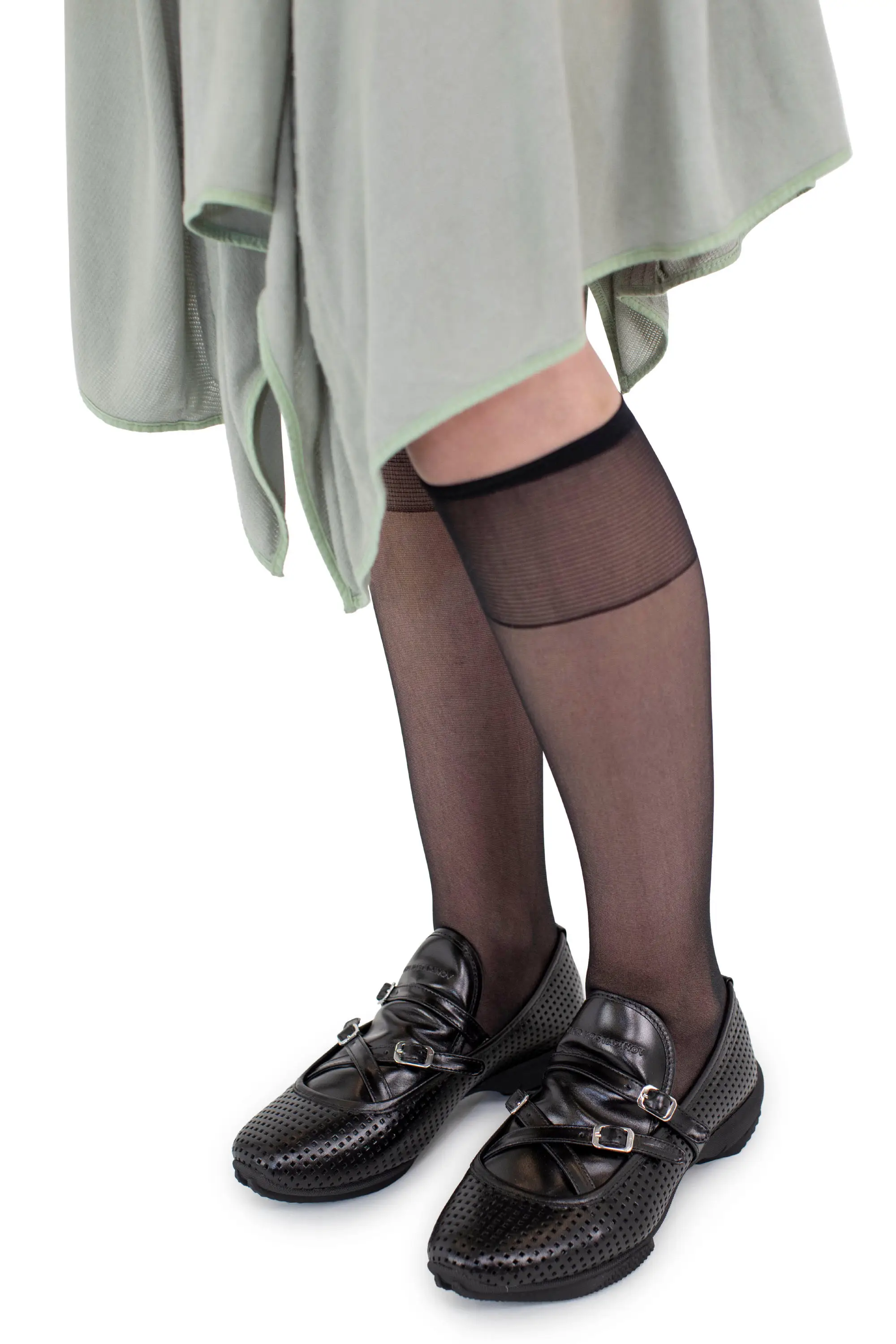 KIKO KOSTADINOV SONIA BUCKLED LOAFER - PERFORATED BLACK