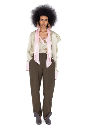 KIKO KOSTADINOV TERN TROUSERS - ARMY GREEN
