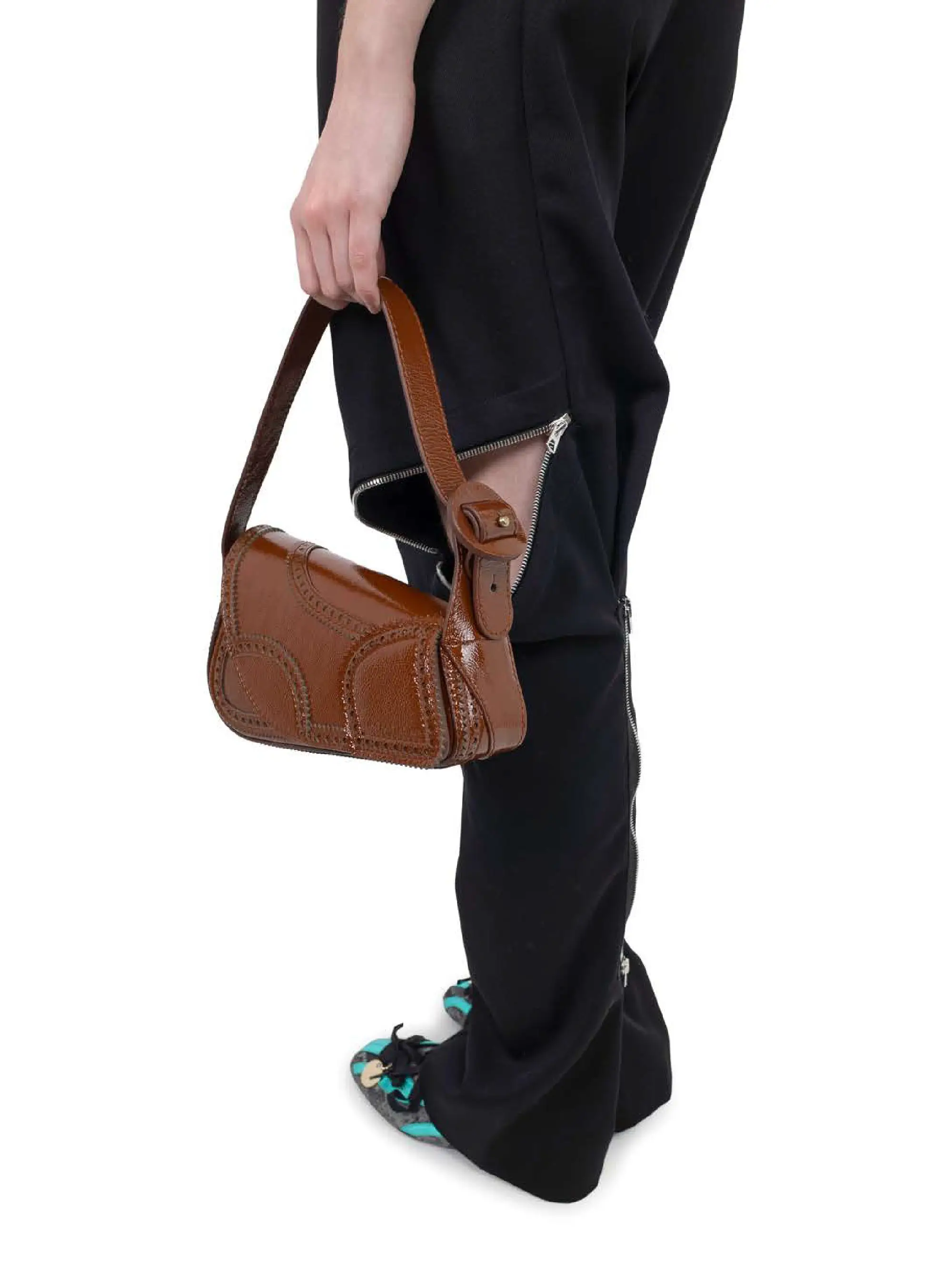 KIKO KOSTADINOV – TRIVIA BAG MAHOGANY BROWN