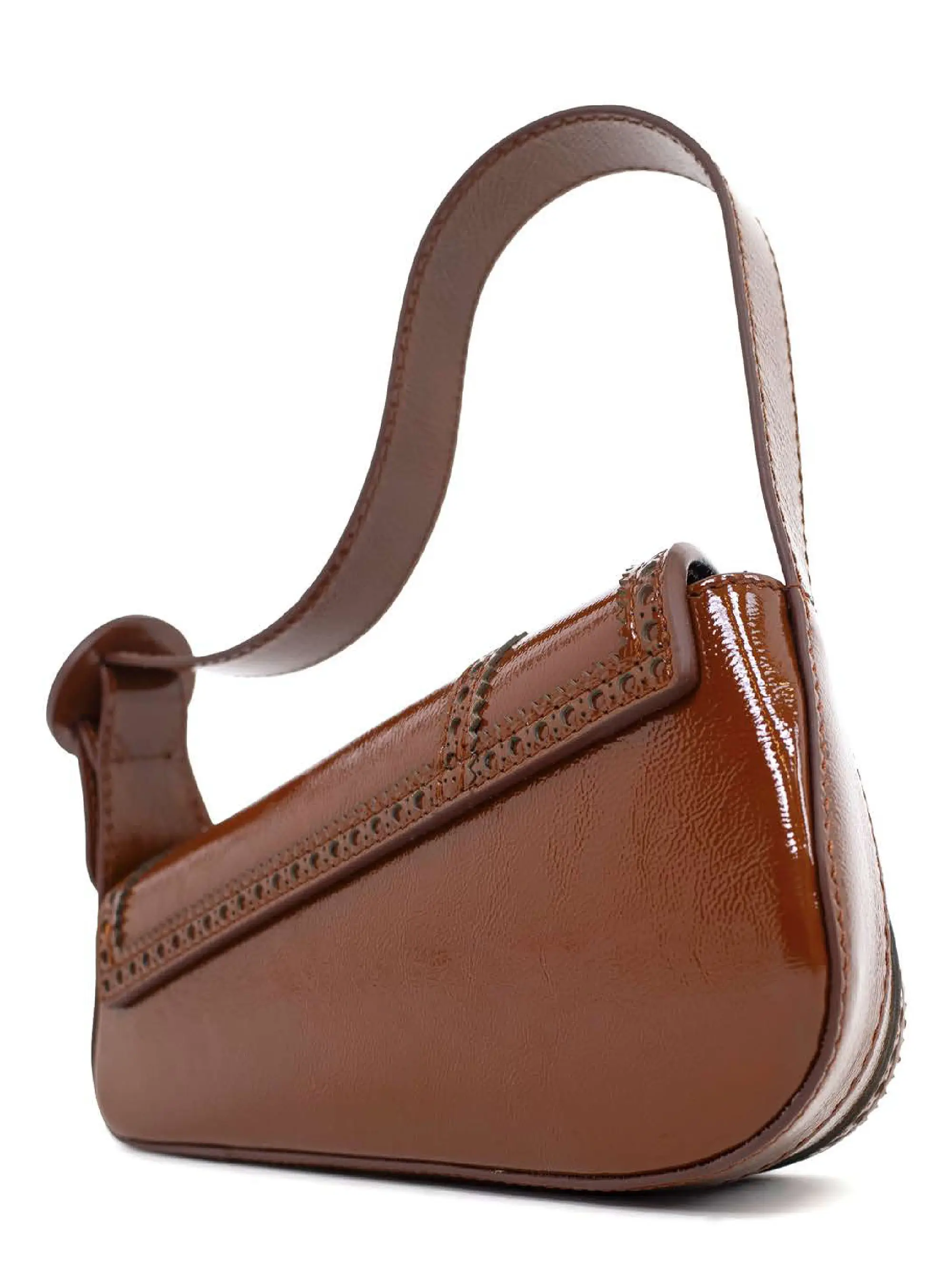KIKO KOSTADINOV TRIVIA BAG MAHOGANY BROWN