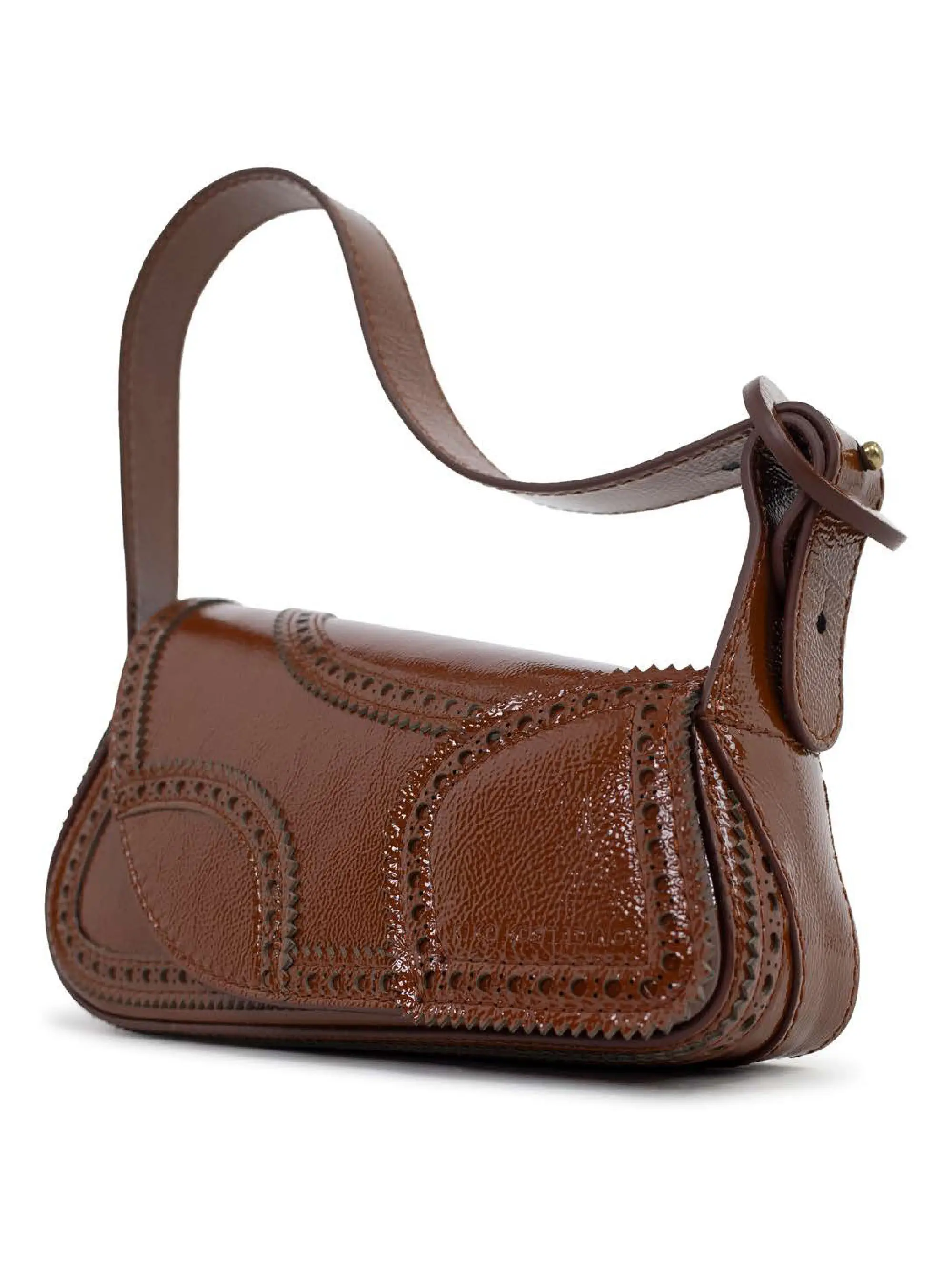 KIKO KOSTADINOV TRIVIA BAG MAHOGANY BROWN