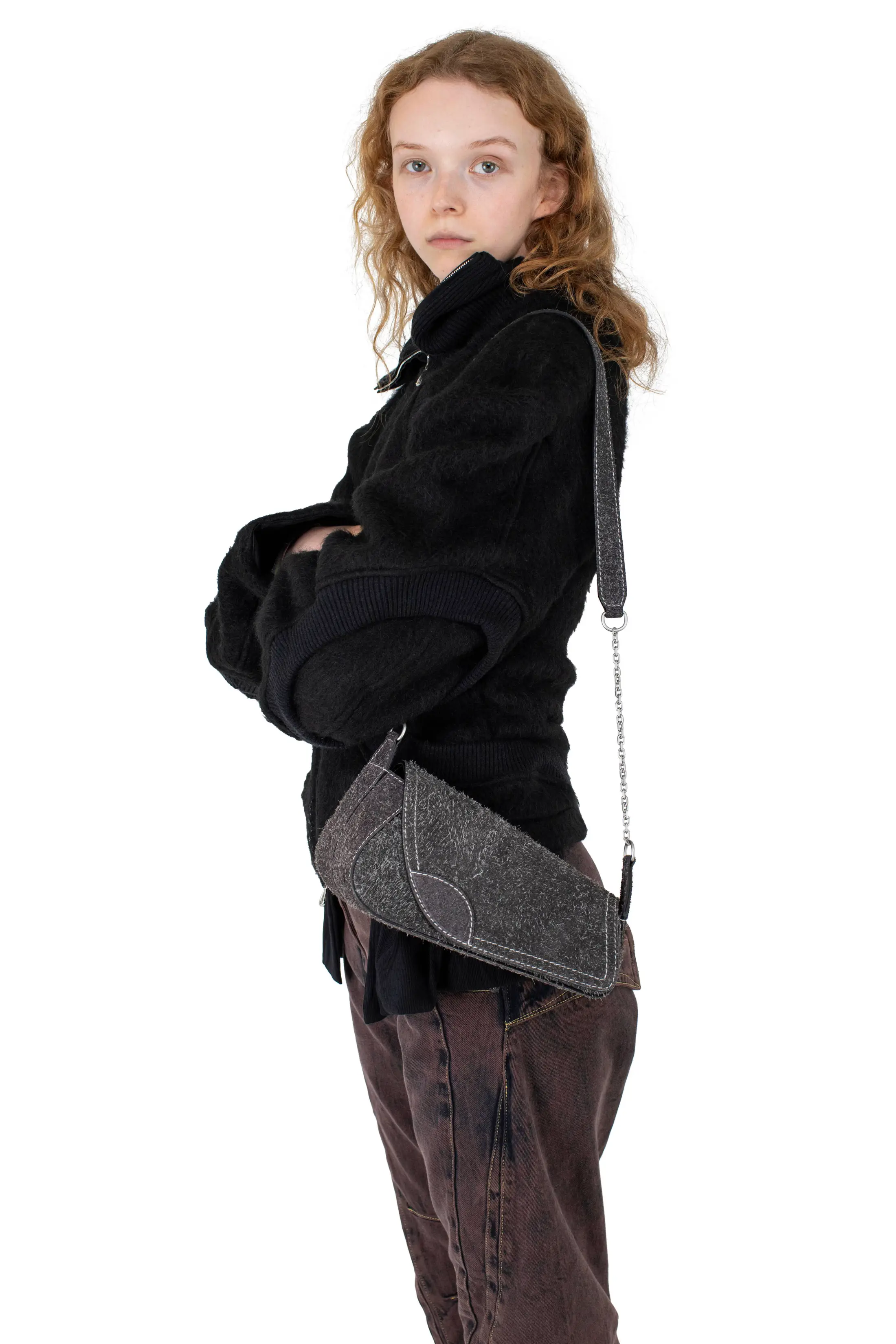 KIKO KOSTADINOV TRIVIA CHAIN BAG - CHALK BOARD