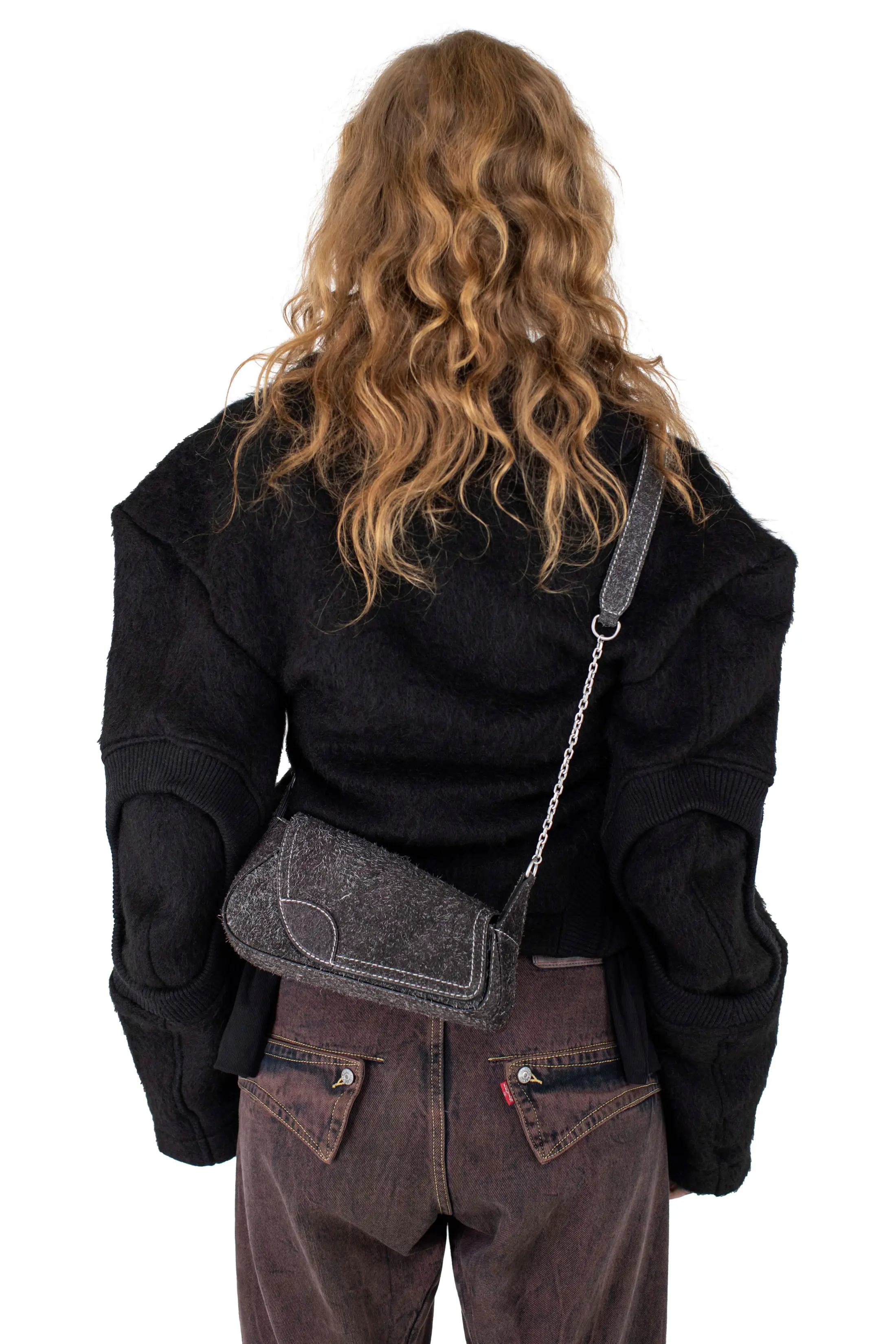 KIKO KOSTADINOV TRIVIA CHAIN BAG - CHALK BOARD