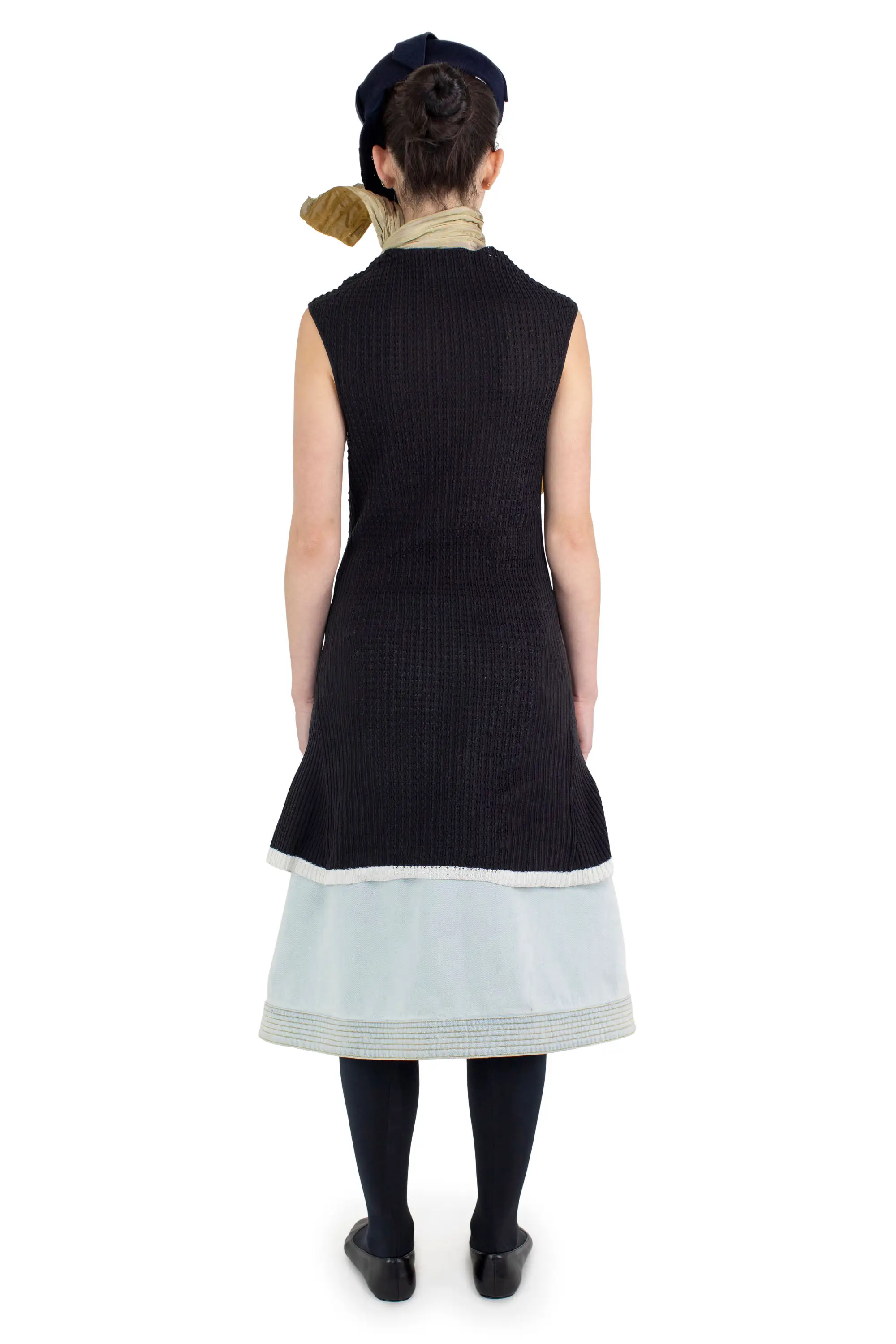 KIKO KOSTADINOV VECTO KNIT TUNIC - PHANTOM BLACK